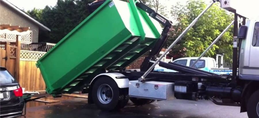 Dumpster rental services